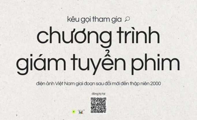 KÊU GỌI CHƯƠNG TRÌNH GIÁM TUYỂN PHIM